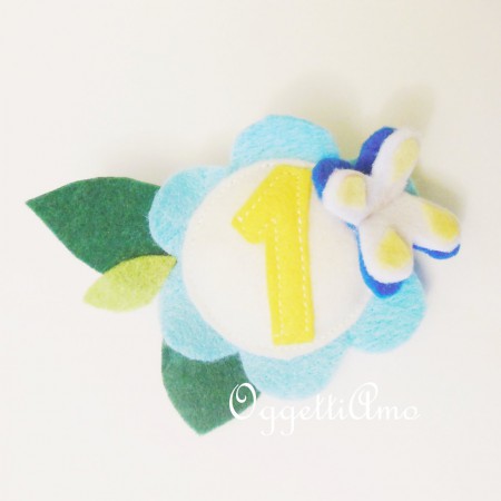 Spilla per la festeggiata