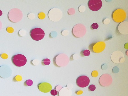 Le ghirlande per la stanza